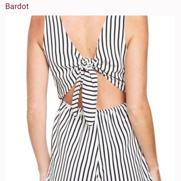 NWOT Bardot striped romper - Picture 3 of 7